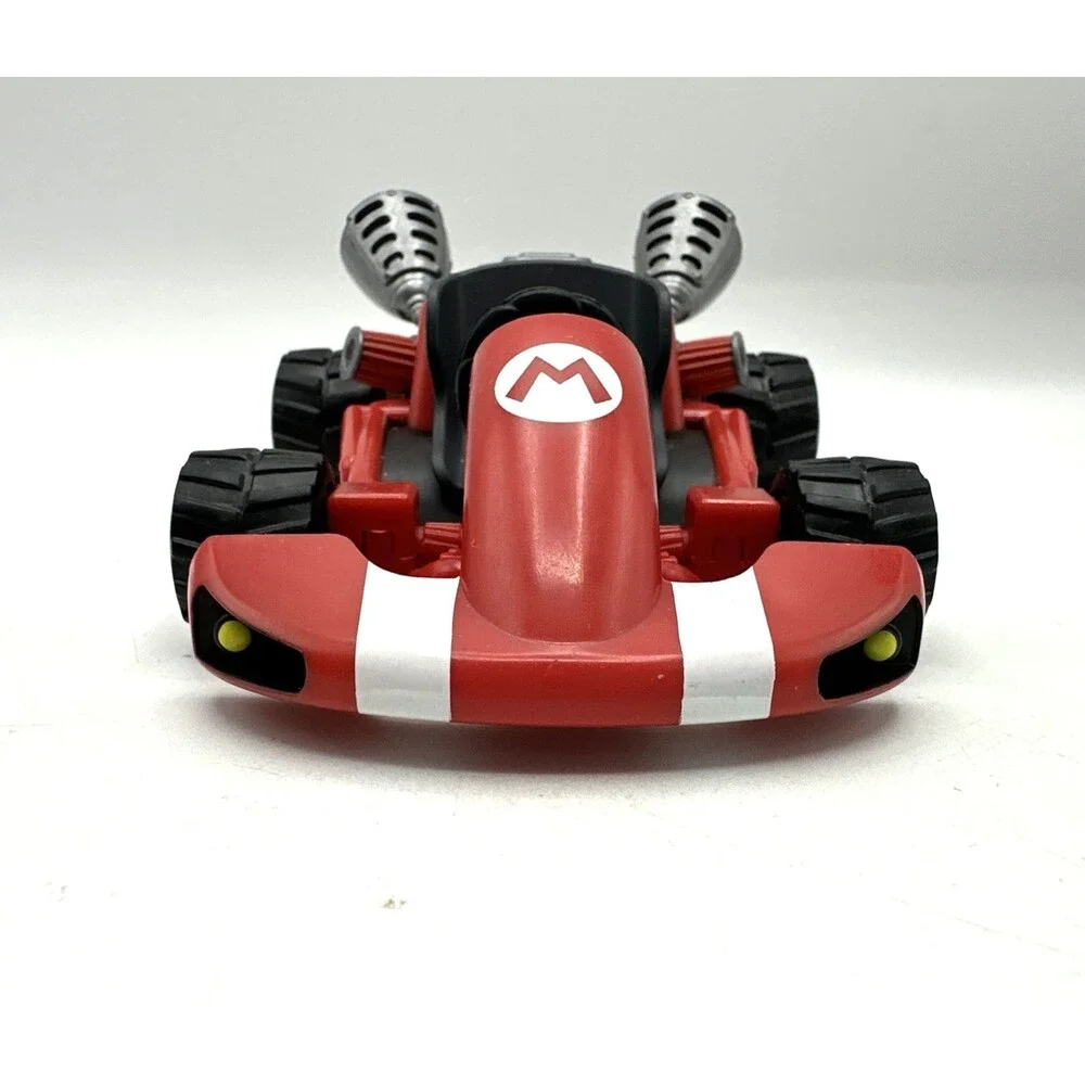 Nintendo Super Mario Bros Pull Back Toy Racer Kart Jakks Red/Black
